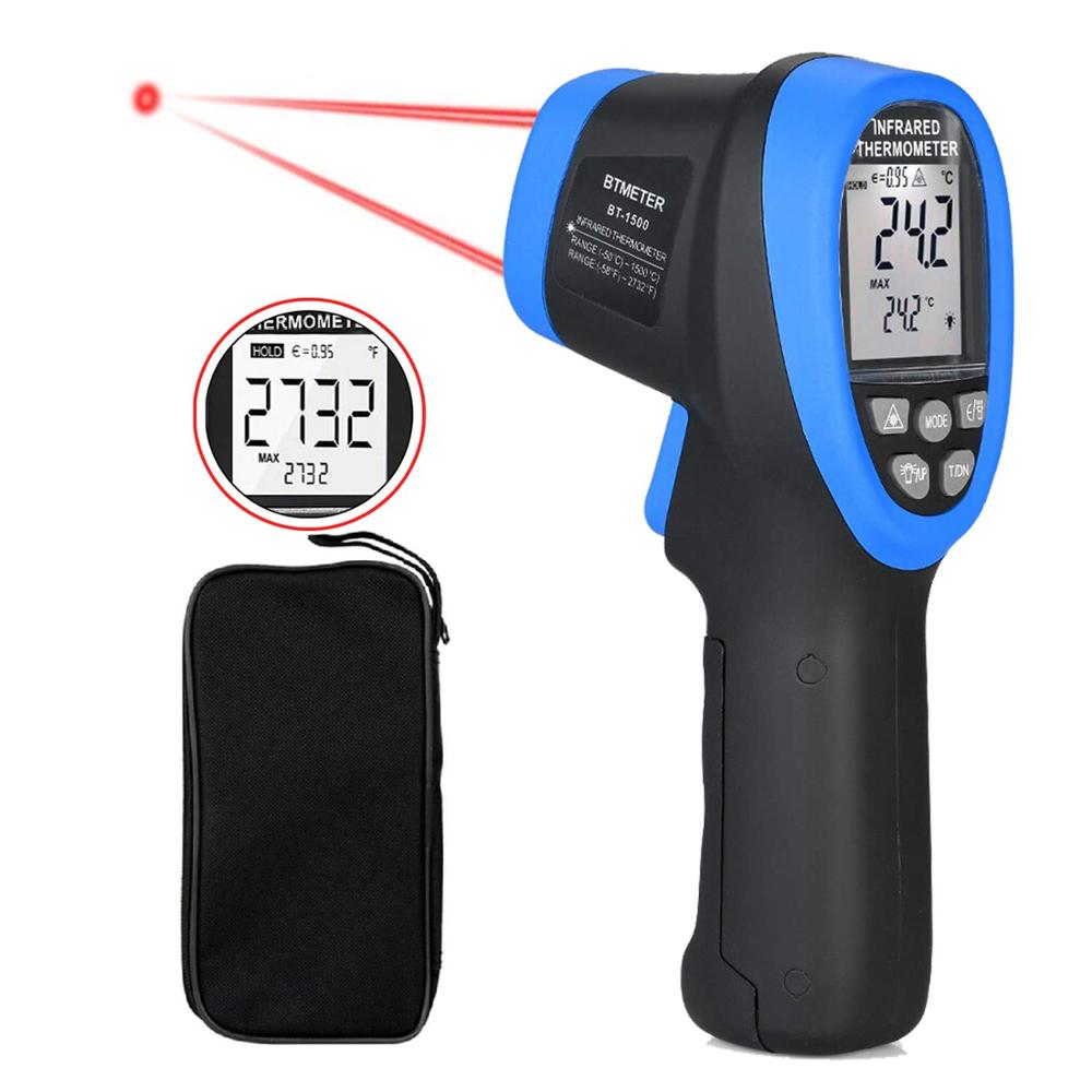 -50℃ to 1500℃ Laser Thermomete - Industrial Laser Temperature Gun ulasan dan harga