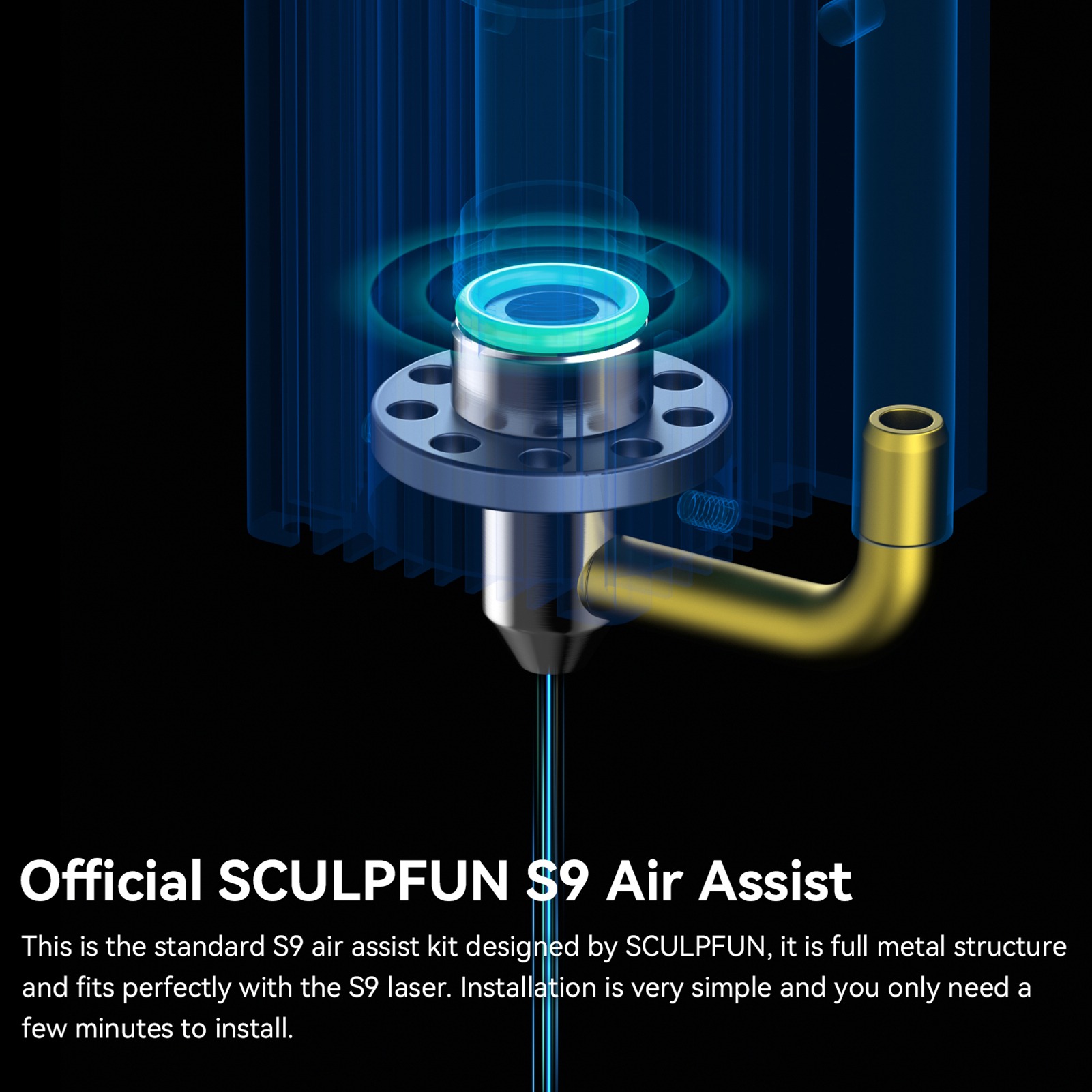 SCULPFUN Laser Engraver Air As - Laser Nozzle Ceramic ulasan dan harga