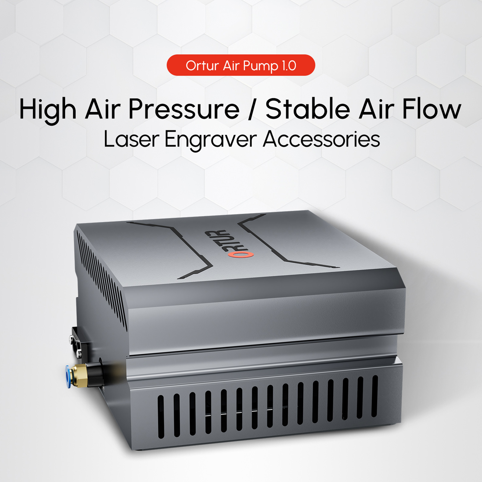 Ortur Air Assist Pump 50L/Min  - Air Assist Pump Laser ulasan dan harga