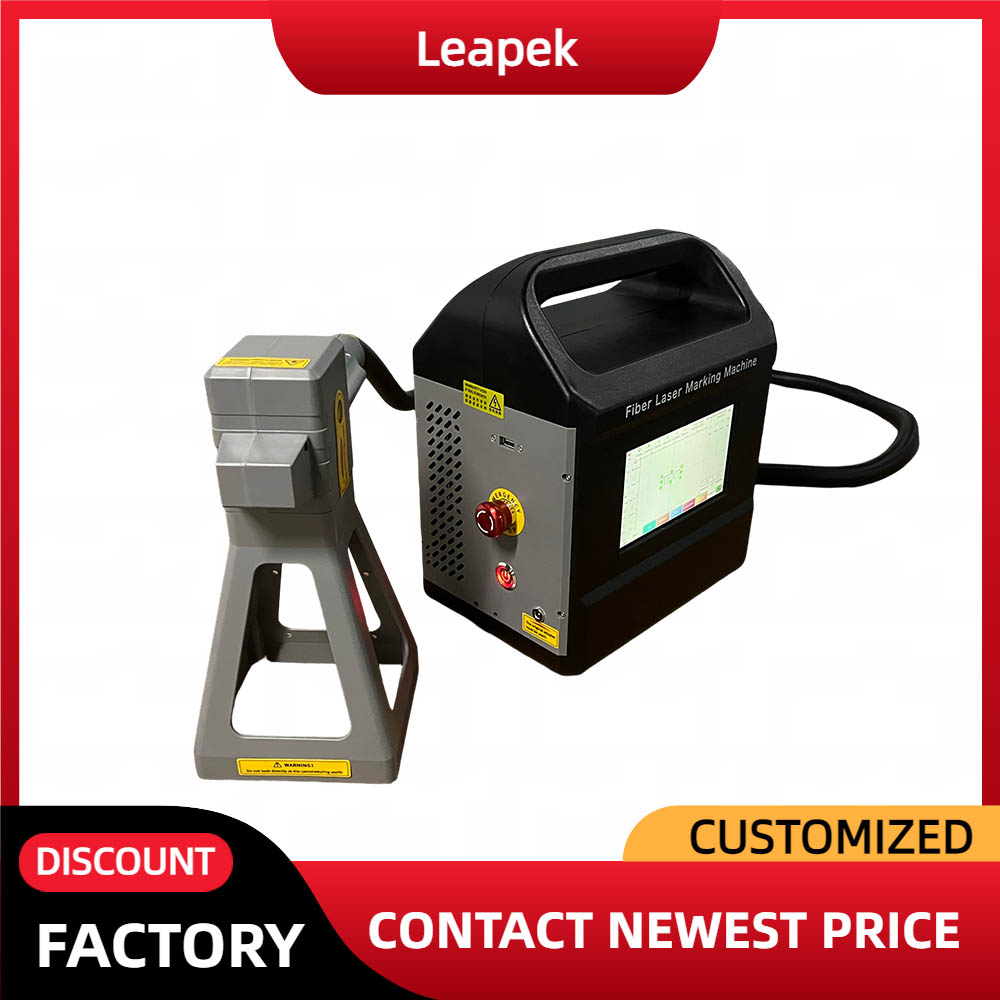 CE Certified 20W-50W Portable  - Industrial Laser Engraving Machine For Metal ulasan dan harga