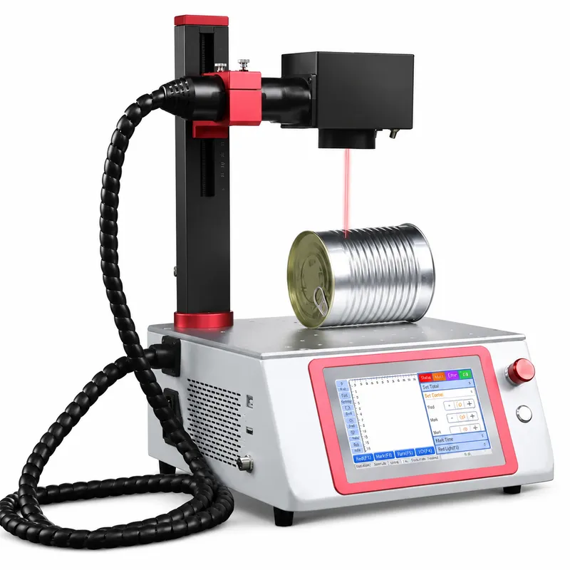 Portable Fiber Laser Marking M - Industrial Laser Engraving Machine For Metal ulasan dan harga