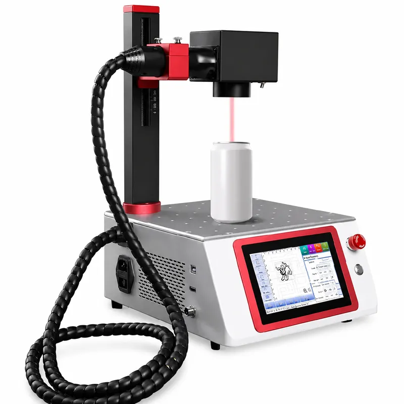 Portable Fiber Laser Marking M - Industrial Laser Engraving Machine For Metal ulasan dan harga