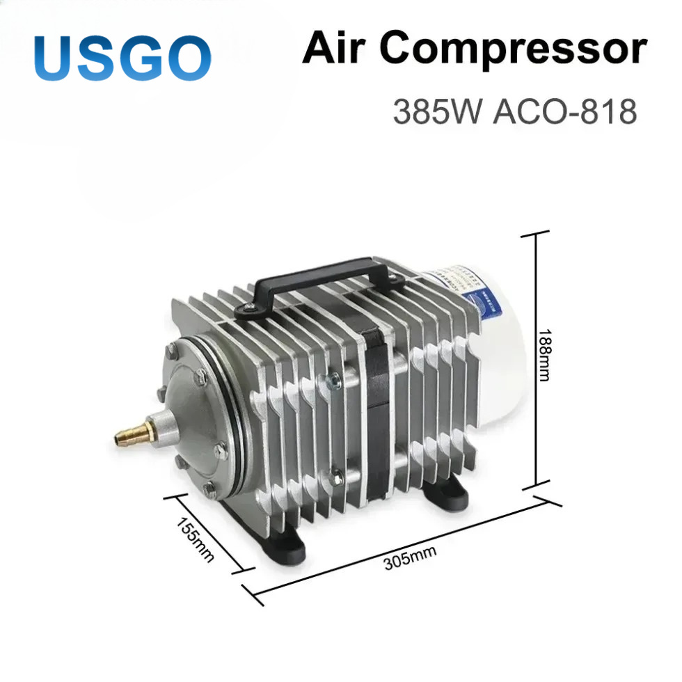 USGO ACO-818 385W Electromagne - Air Assist Pump Laser ulasan dan harga