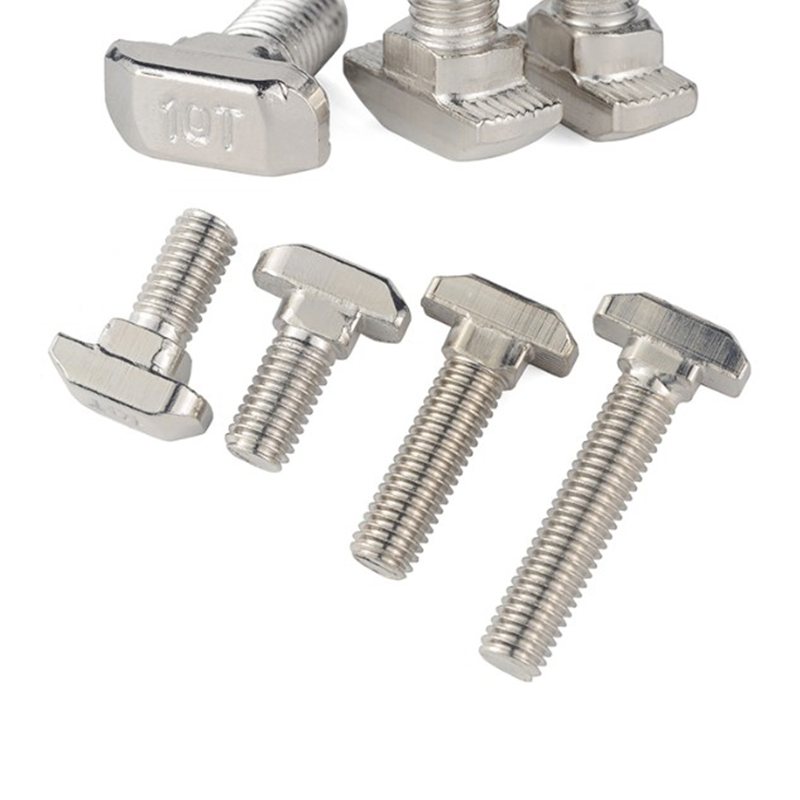 M5 M6 M8 T Hammer Head T Bolt  - Aluminum T-Slot Profile ulasan dan harga