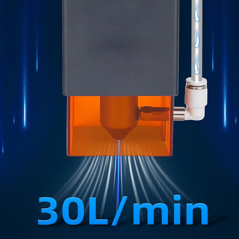 CNC 30L/Min Laser Air Assist P - Air Assist Pump Laser ulasan dan harga