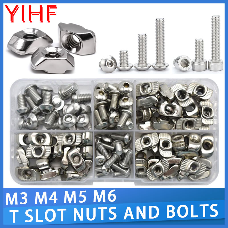 M3 M4 M5 M6 2020 3030 4040 Ser - Aluminum T-Slot Profile ulasan dan harga