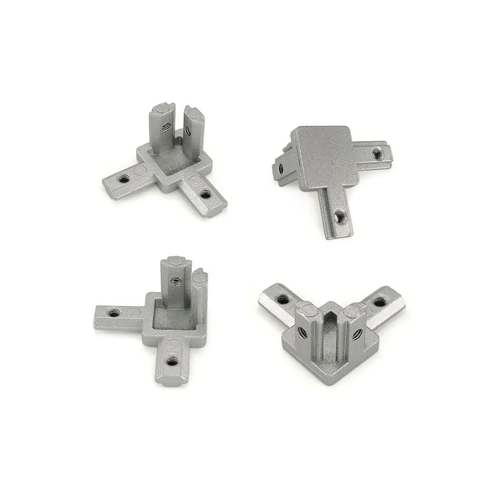 10 Pcs 3 Way Corner Bracket Co - Aluminum T-Slot Profile ulasan dan harga