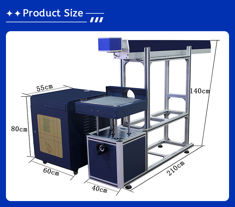 Non-Metal High Precision Deskt - Industrial Laser Engraving Machine For Metal ulasan dan harga