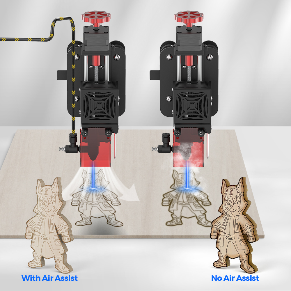 TwoTrees Laser Engraver Air Co - Air Assist Pump Laser ulasan dan harga