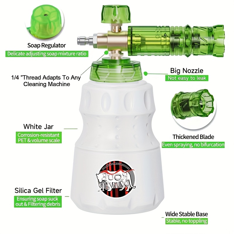 Pressure Washer Aluminum Foam  - Laser Nozzle Ceramic ulasan dan harga