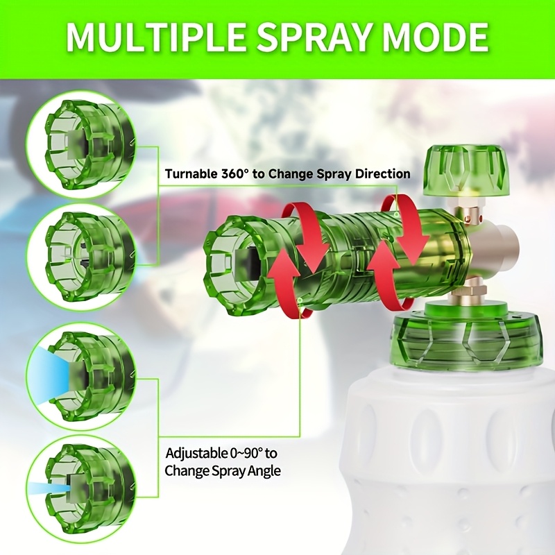 Pressure Washer Aluminum Foam  - Laser Nozzle Ceramic ulasan dan harga