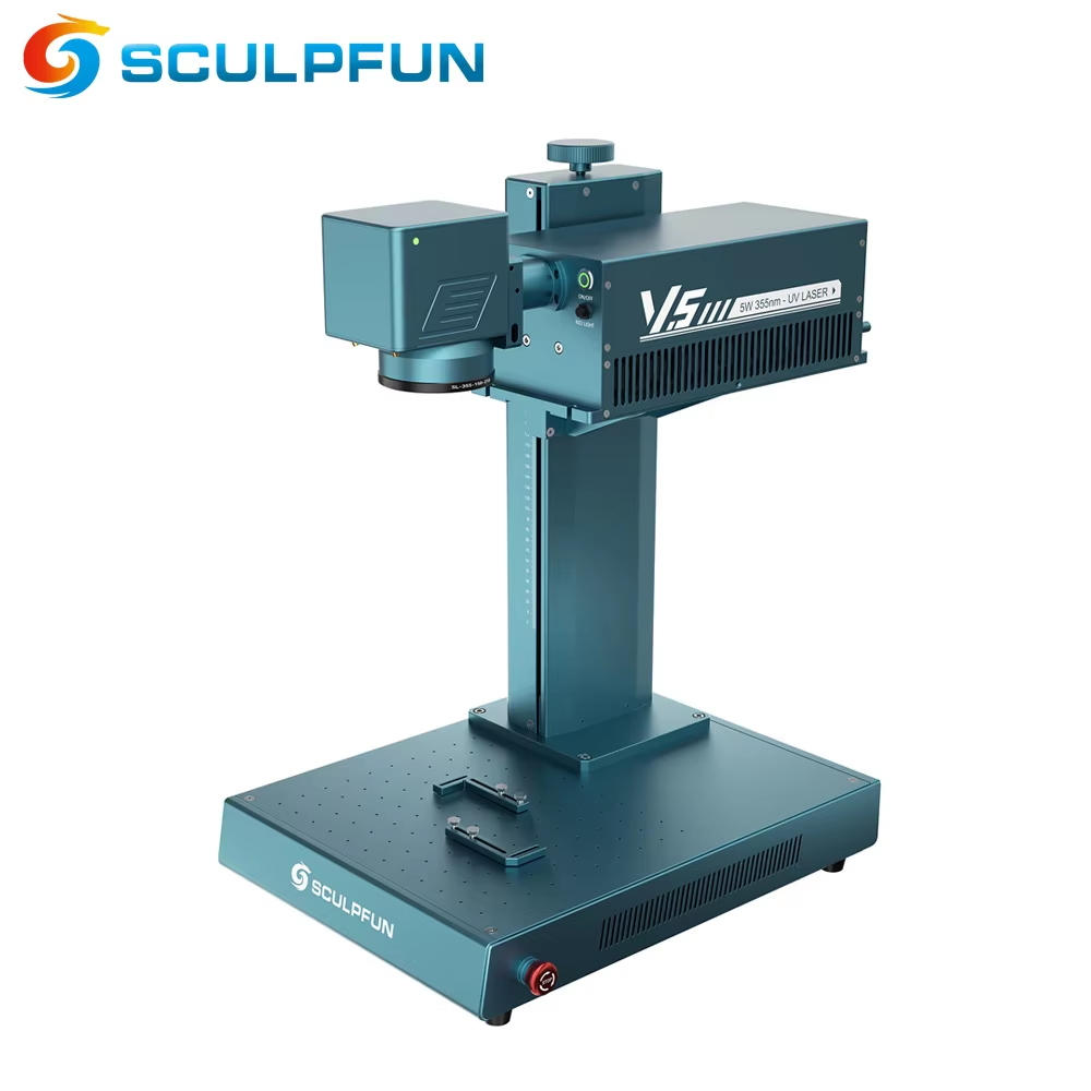 SCULPFUN V5 UV Laser Engraver  - Industrial Laser Engraving Machine For Metal ulasan dan harga