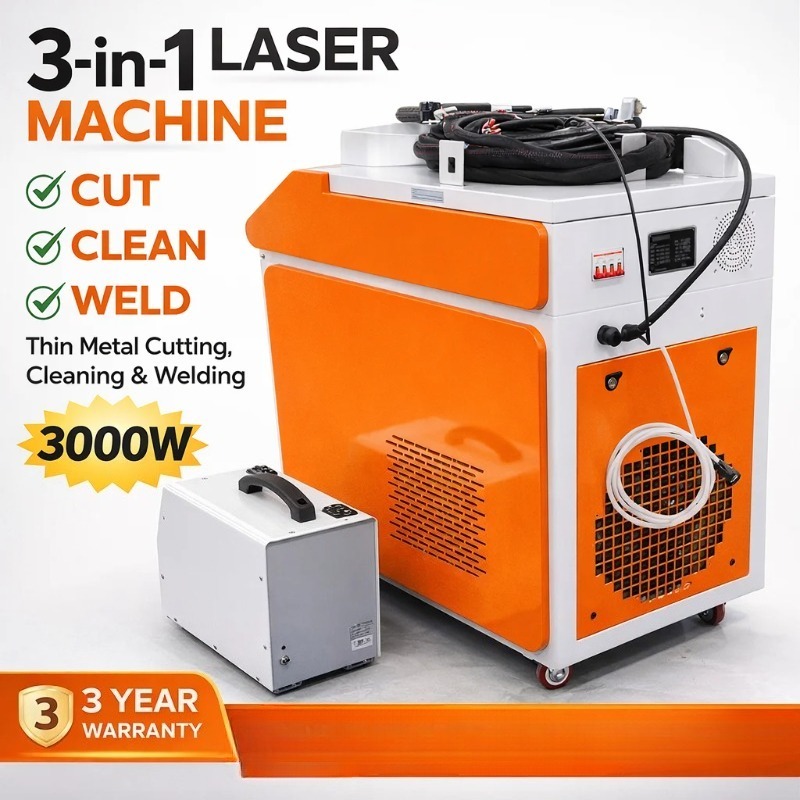 Welding Machine 3 in 1 Laser C - Industrial Laser Welding Machine ulasan dan harga