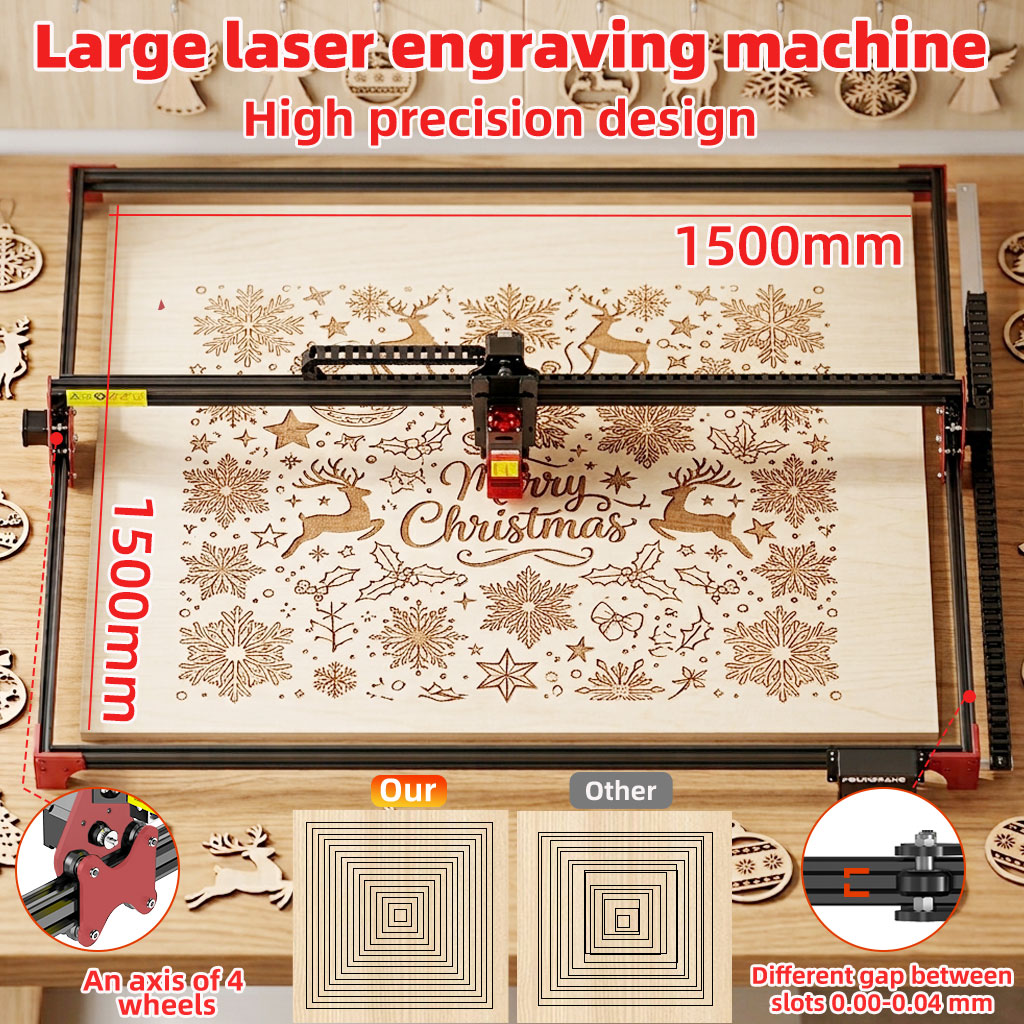 FEUNGSAKE 40w Laser Engraving  - Air Assist Pump Laser ulasan dan harga