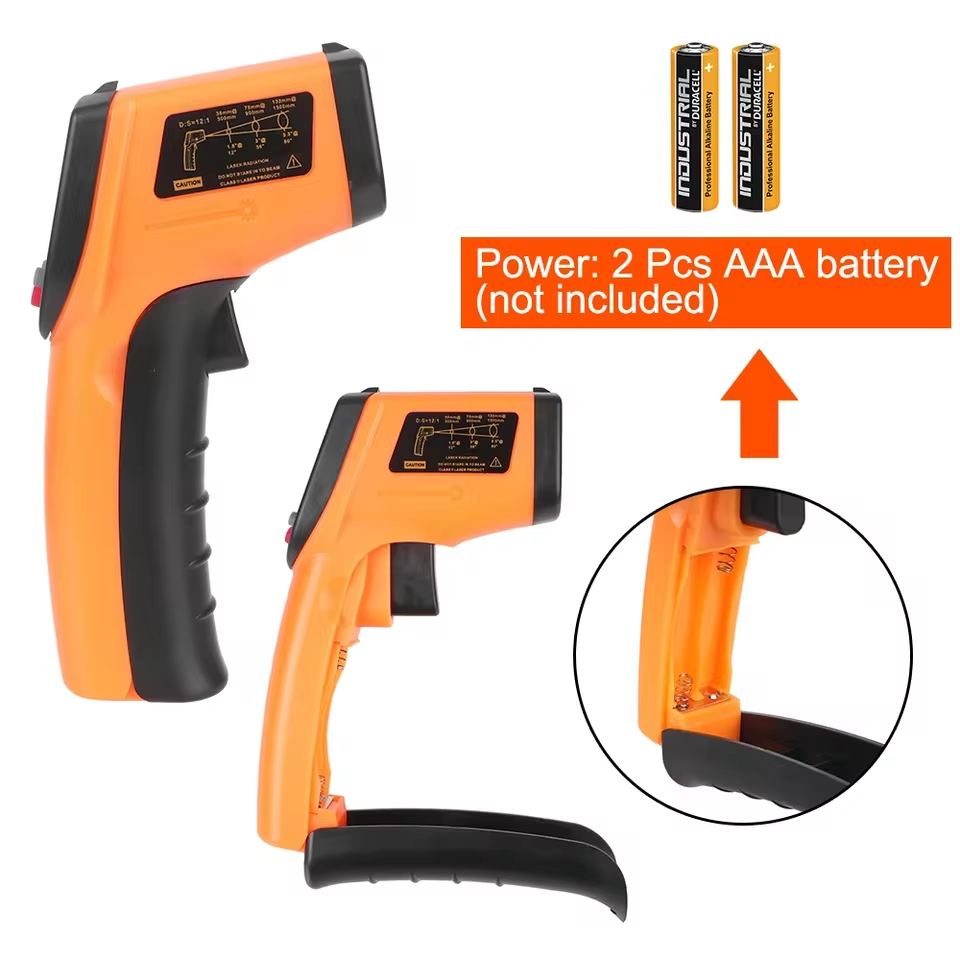 New T600 T600A Digital Infrare - Industrial Laser Temperature Gun ulasan dan harga