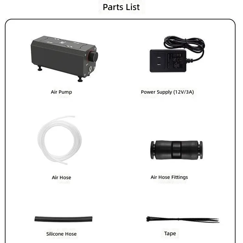 DIY Laser Cutter Air Pump Auxi - Air Assist Pump Laser ulasan dan harga