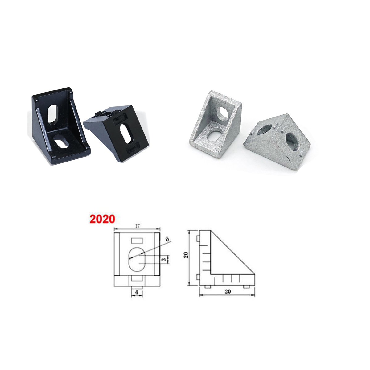 100pcs 2020 Aluminum Profile C - Aluminum T-Slot Profile ulasan dan harga