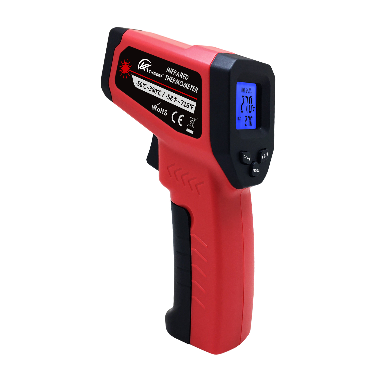 LCD Industrial Electronic Ther - Industrial Laser Temperature Gun ulasan dan harga