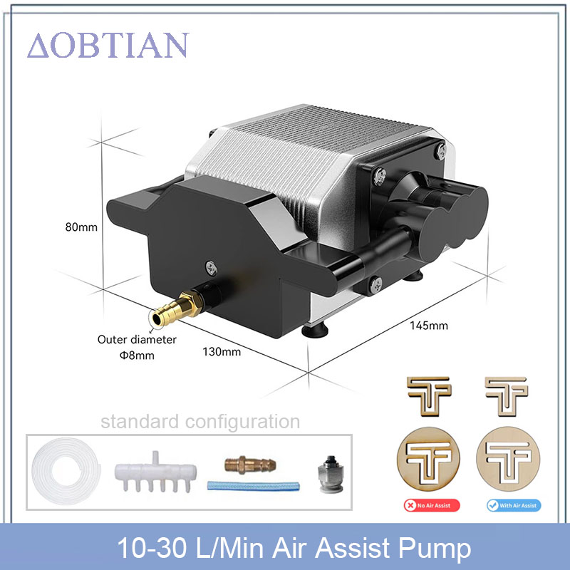 AC110V 220V 30L/Min 16W Laser  - Air Assist Pump Laser ulasan dan harga