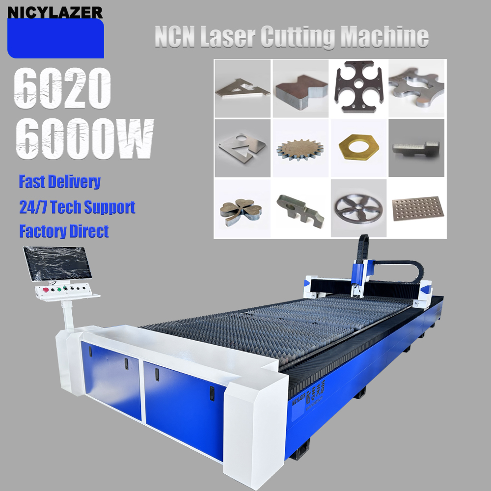CNC 6000W 6020 Fiber Laser Cut - Industrial Laser Cutter For Metal ulasan dan harga