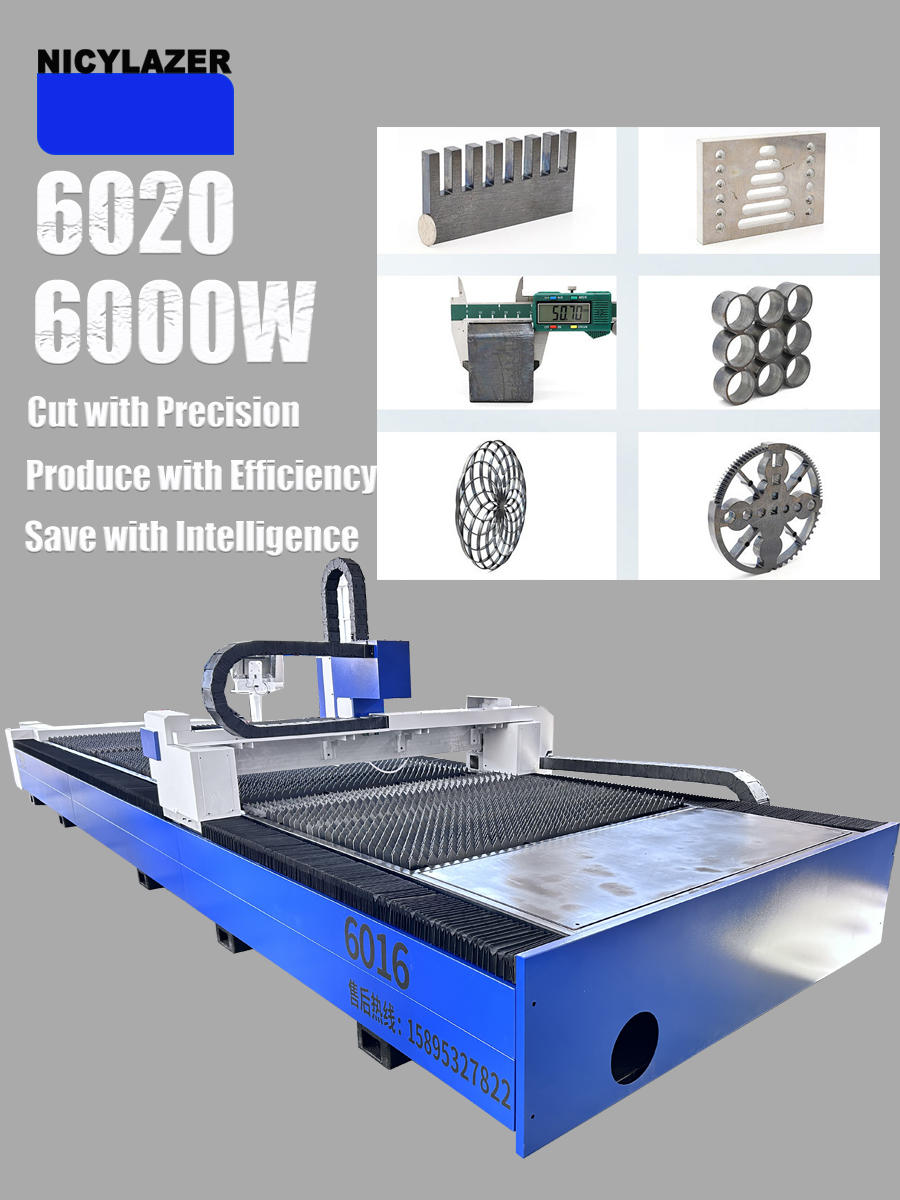 CNC 6000W 6020 Fiber Laser Cut - Industrial Laser Cutter For Metal ulasan dan harga