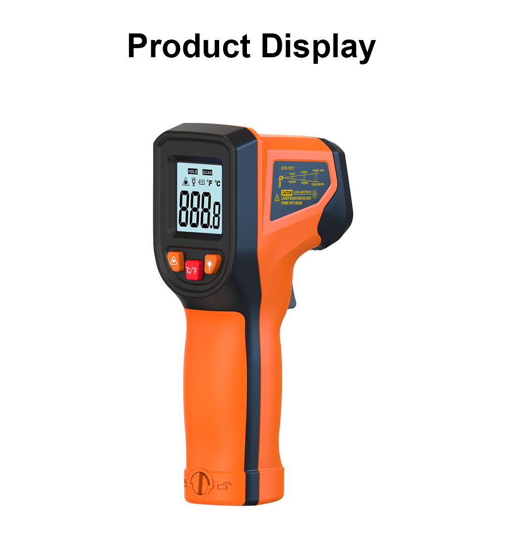 T600 T600A Digital Infrared Th - Industrial Laser Temperature Gun ulasan dan harga