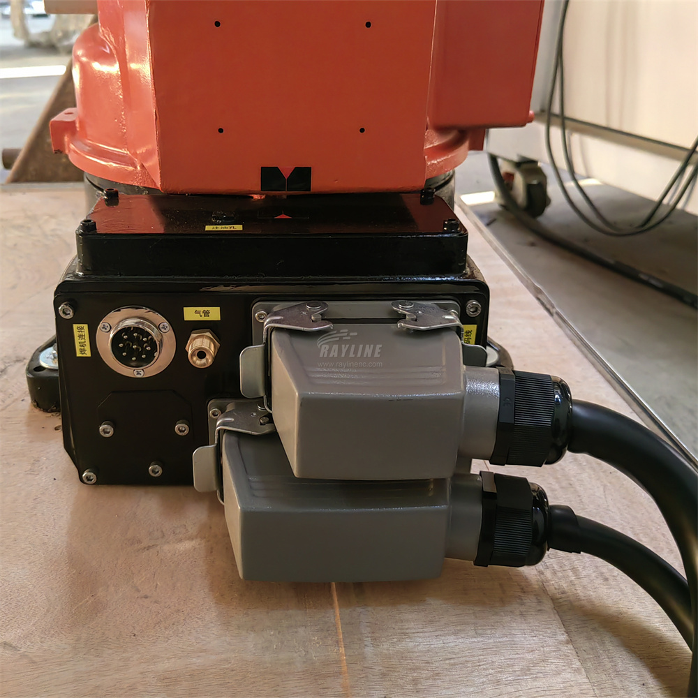 Six-axis Robotic Arm Fiber Las - Industrial Laser Welding Machine ulasan dan harga