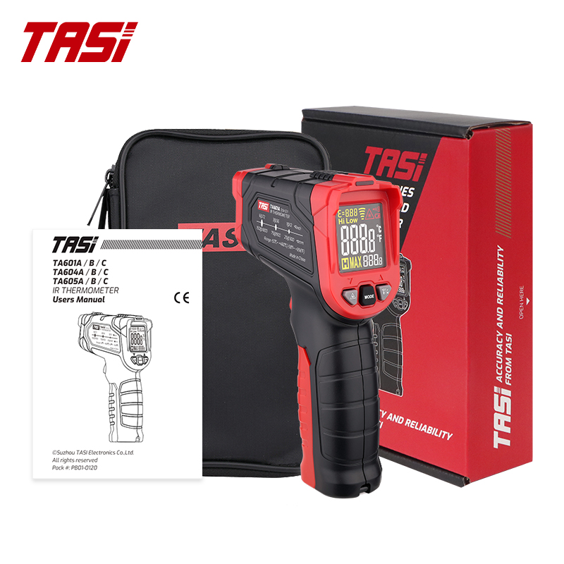 TASI TA601A TA601B TA601C Infr - Industrial Laser Temperature Gun ulasan dan harga