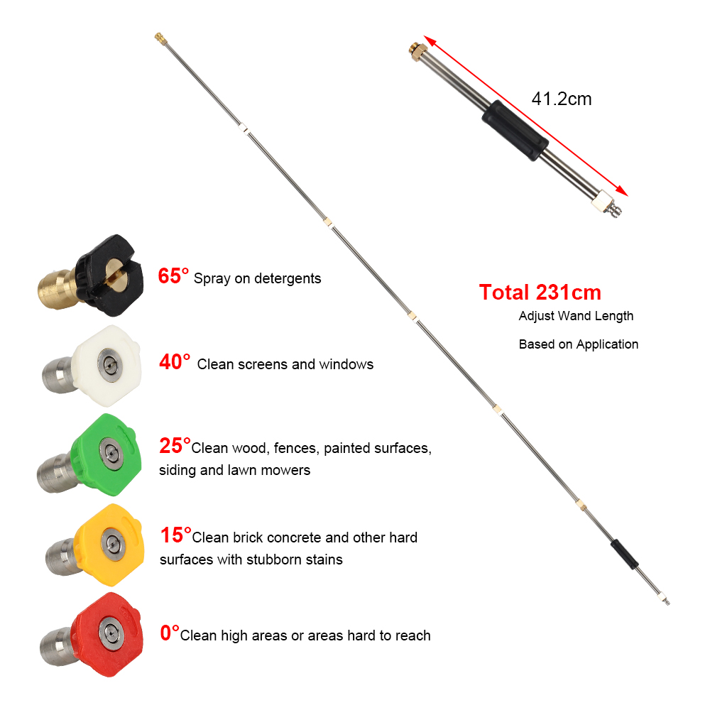 Gutter Cleaning Tool Pressure  - Laser Nozzle Ceramic ulasan dan harga