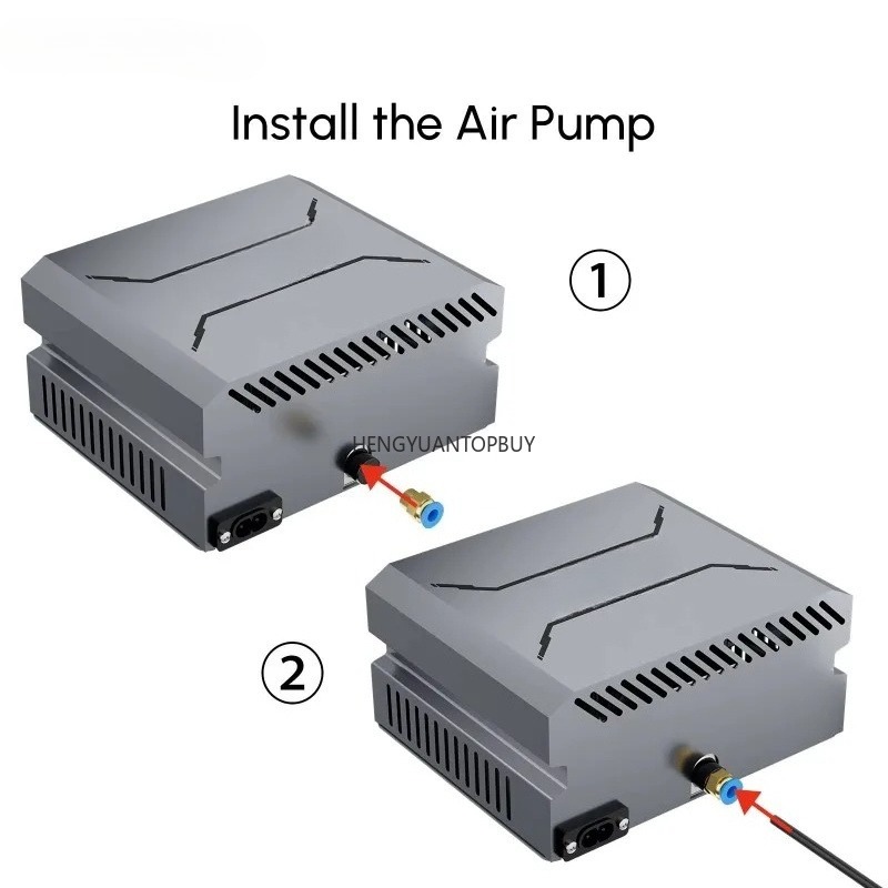 The air pump is used to assist - Air Assist Pump Laser ulasan dan harga