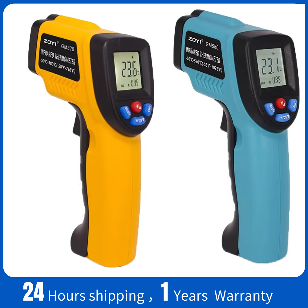 Portable Infrared Thermometer  - Industrial Laser Temperature Gun ulasan dan harga