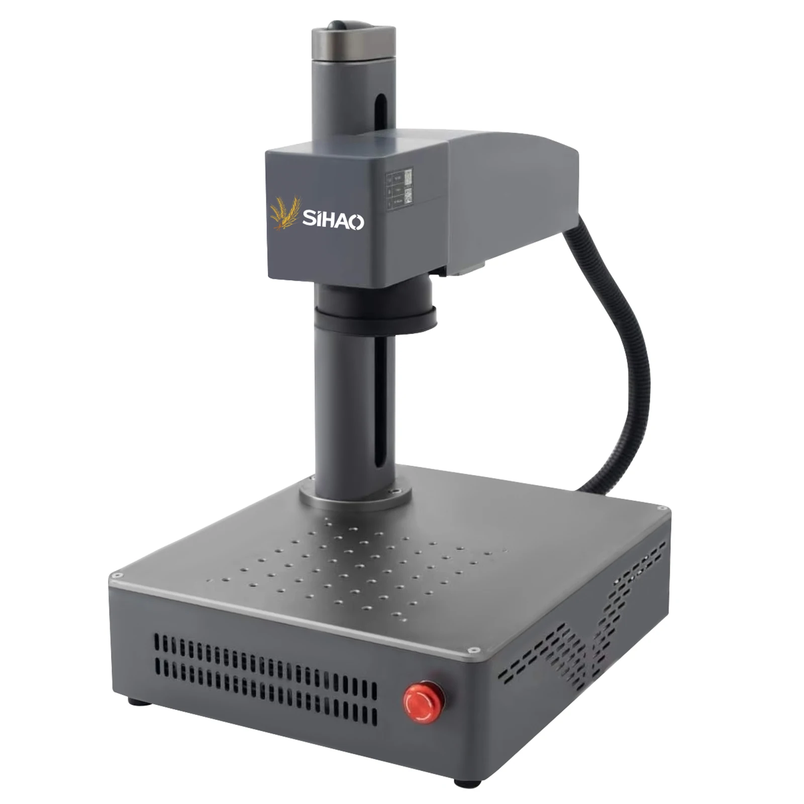 SIHAO Fiber Laser Marking Mach - Industrial Laser Engraving Machine For Metal ulasan dan harga